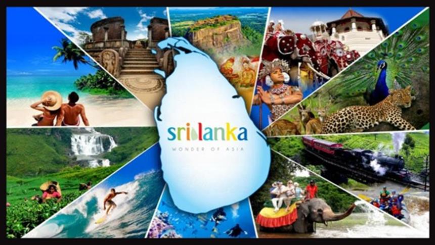 different parts on Sri Lanka